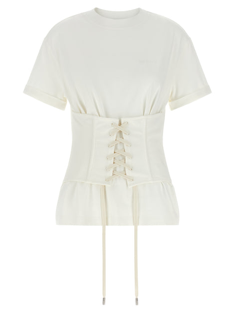 Alexander McQueen White Cotton T-Shirt