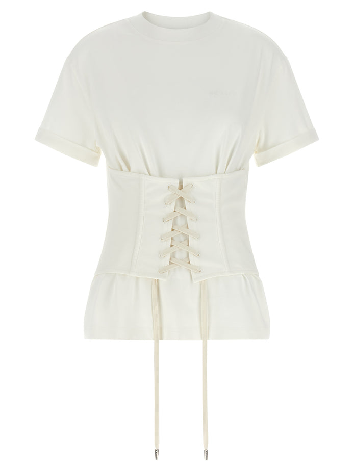 Alexander McQueen White Cotton T-Shirt