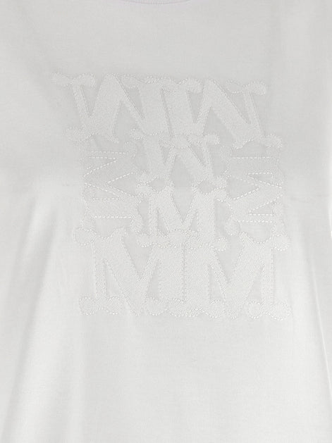 Max Mara White Cotton T-Shirt
