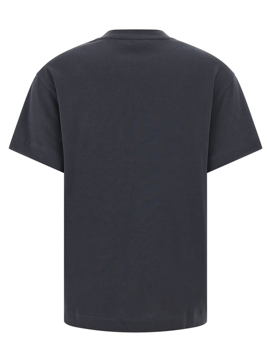 Brunello Cucinelli Blue Cotton T-Shirt