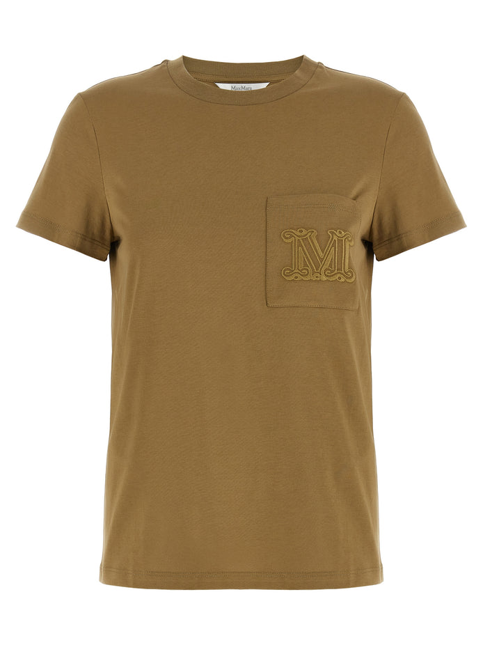 Max Mara Brown Cotton T-Shirt