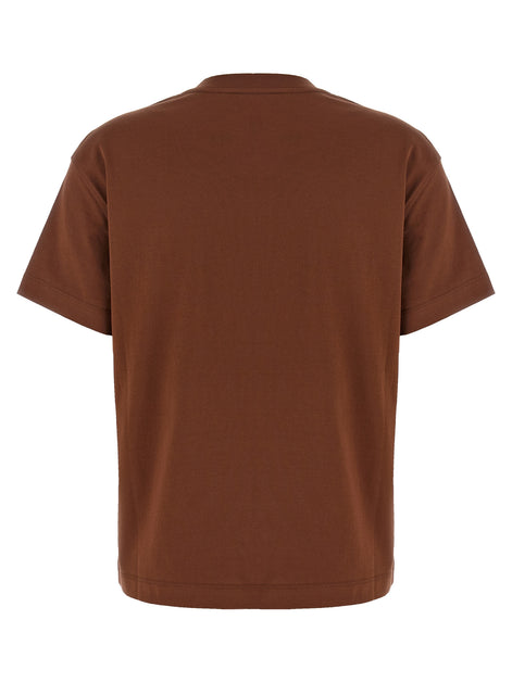 Brunello Cucinelli Brown Cotton T-Shirt