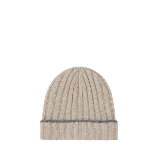 Brunello Cucinelli Beige Cashmere Beanie