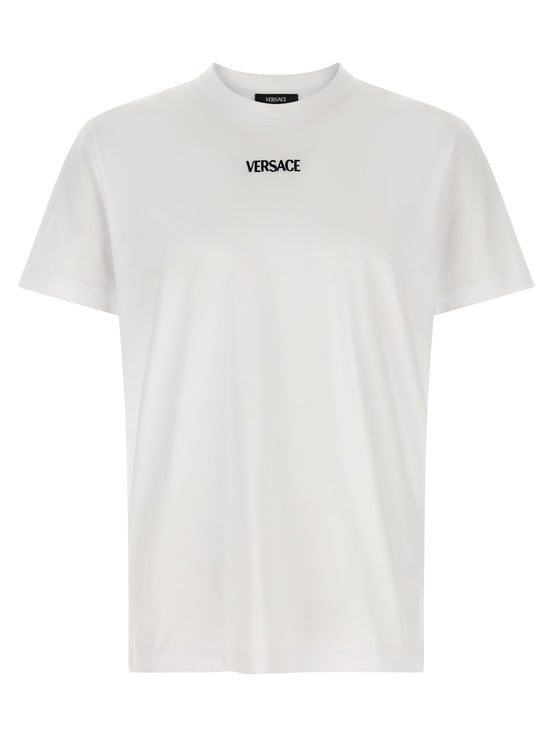 Versace White Cotton T-Shirt