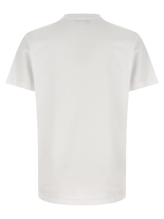 Versace White Cotton T-Shirt