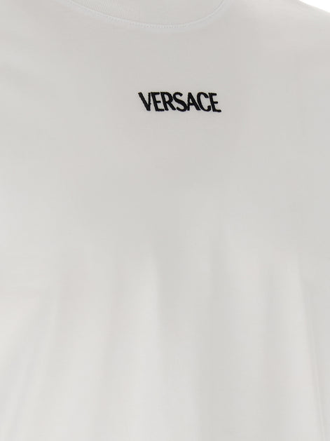 Versace White Cotton T-Shirt