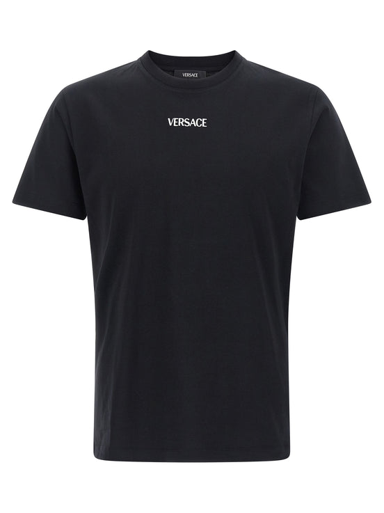 Versace Black Cotton T-Shirt