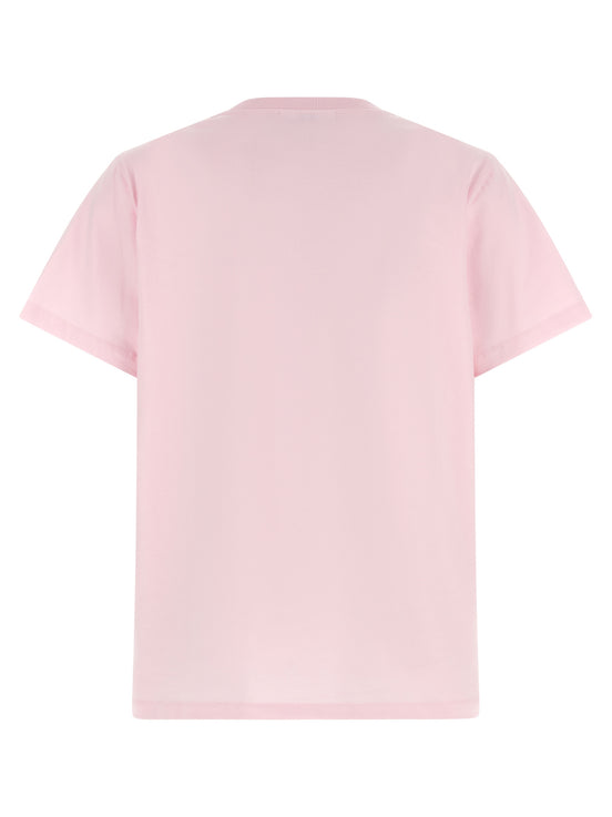 Ganni Multicolor Organic Cotton T-Shirt