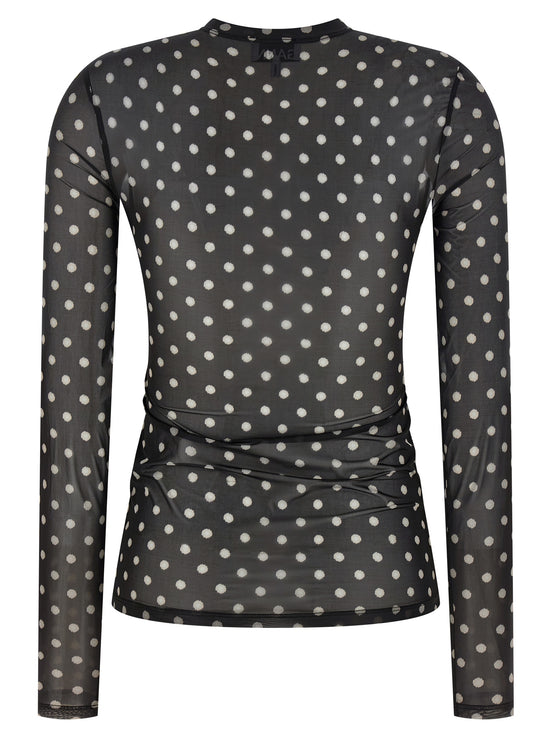 Ganni Black Polyester Sweatshirt
