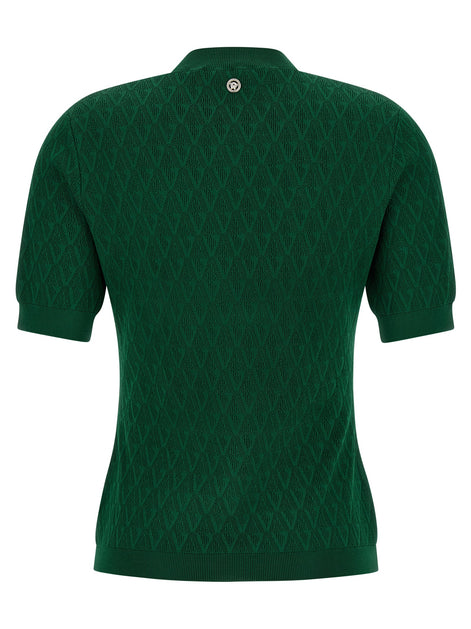 Versace Bicolor Viscose T-Shirt