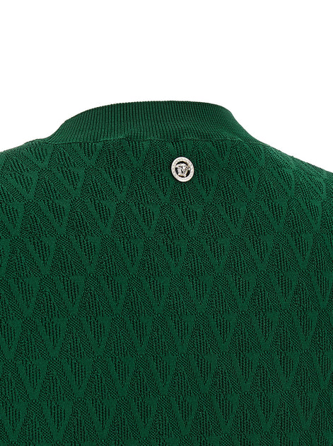 Versace Bicolor Viscose T-Shirt
