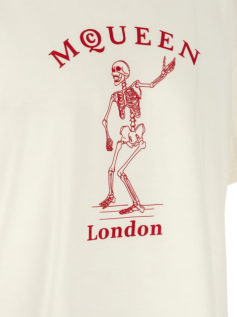 Alexander McQueen Multicolor Cotton T-Shirt