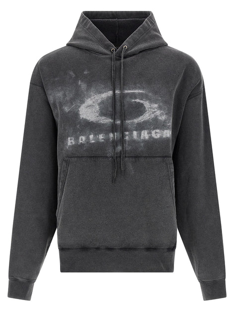 Balenciaga Bicolor Cotton Sweatshirt