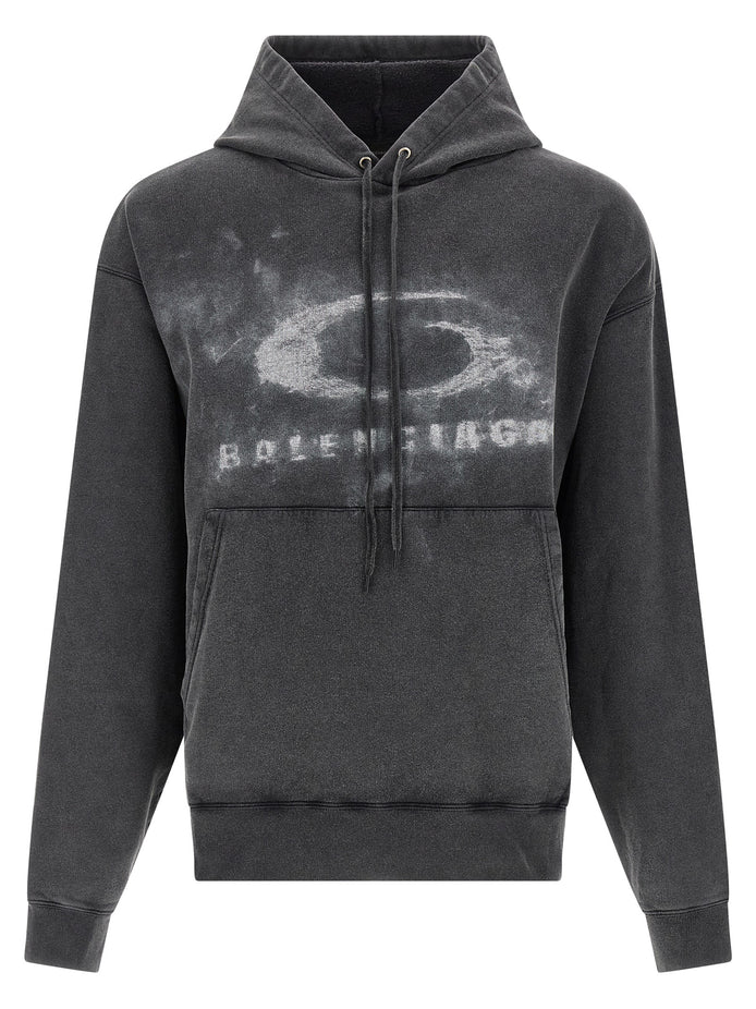 Balenciaga Bicolor Cotton Sweatshirt