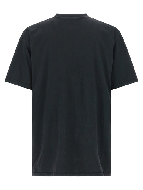 Balenciaga Black Cotton T-Shirt