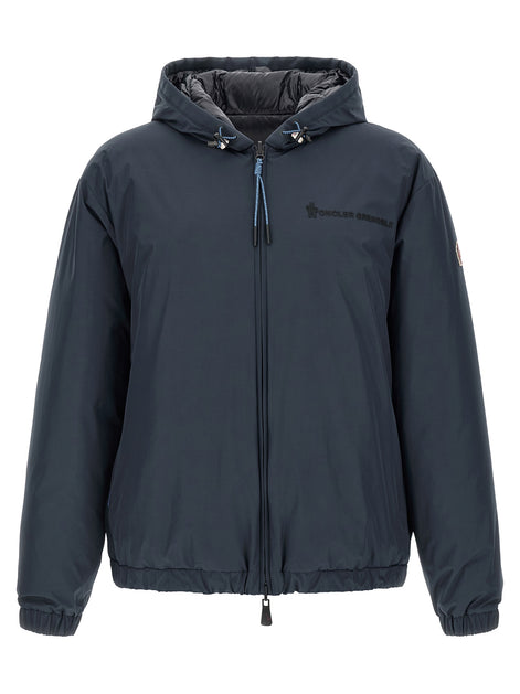 Moncler Grenoble Blue Polyamide Shell Jacket