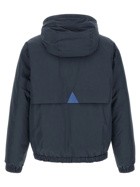 Moncler Grenoble Blue Polyamide Shell Jacket
