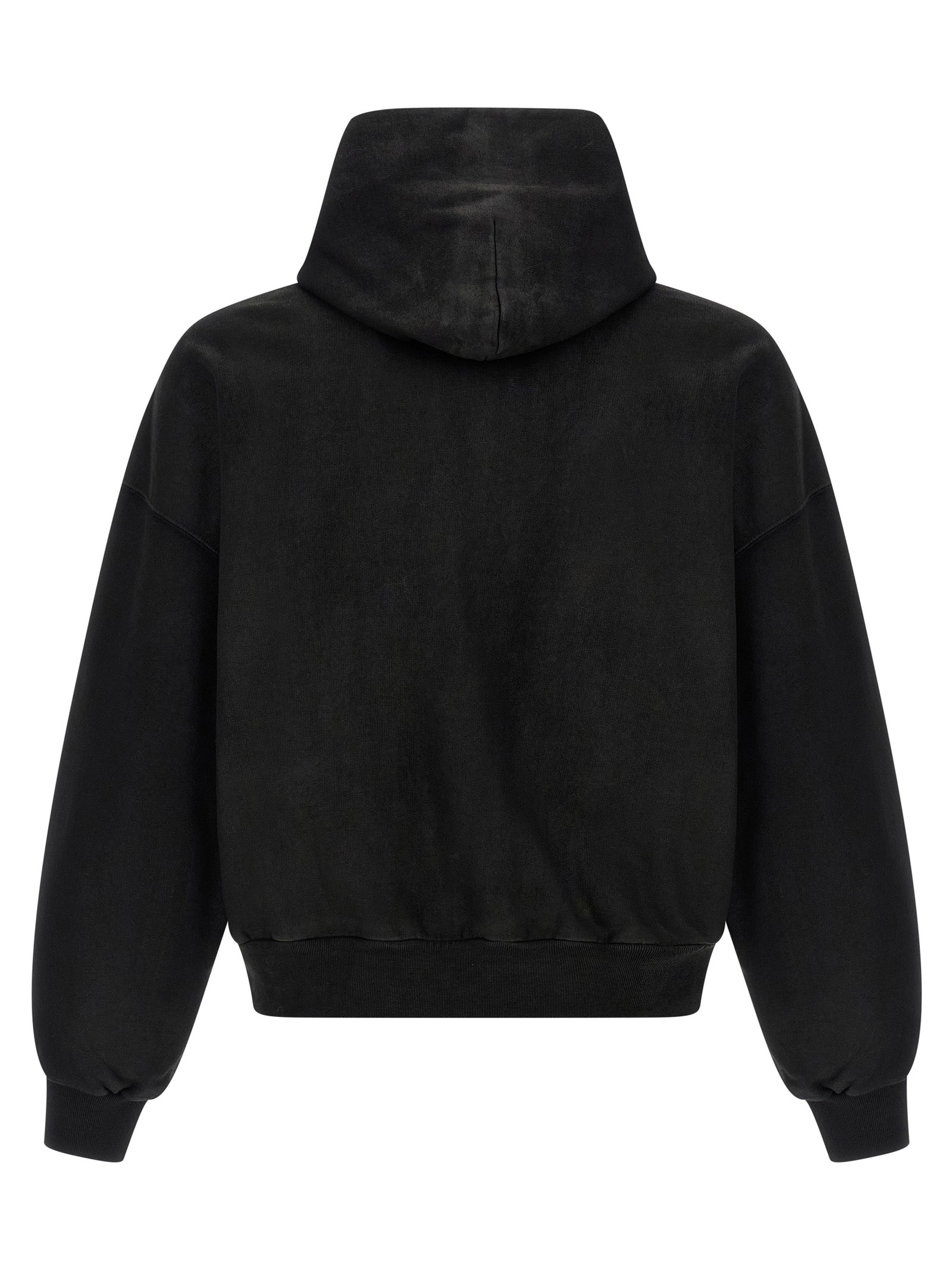 Balenciaga Black Cotton Sweatshirt