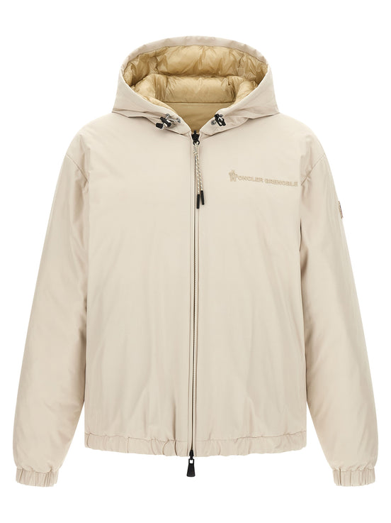 Moncler Grenoble Beige Polyamide Shell Jacket