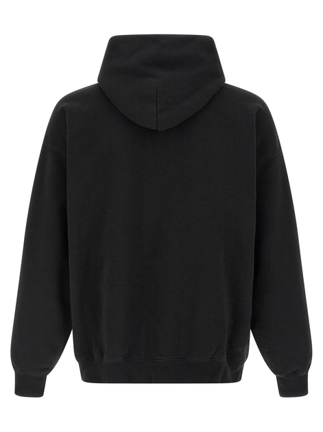 Balenciaga Black Cotton Sweatshirt