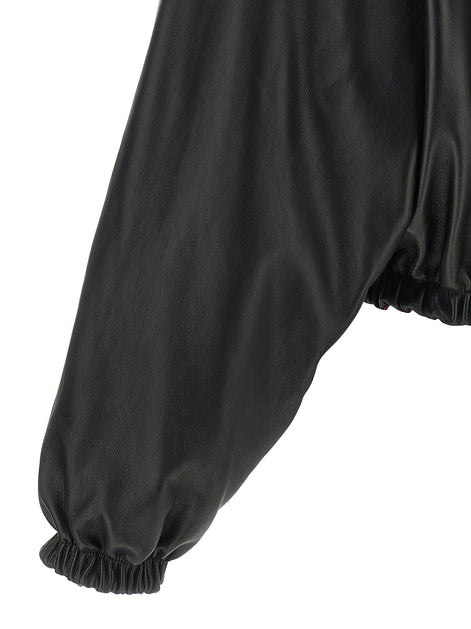Balenciaga Black Lamb Leather Leather Jacket