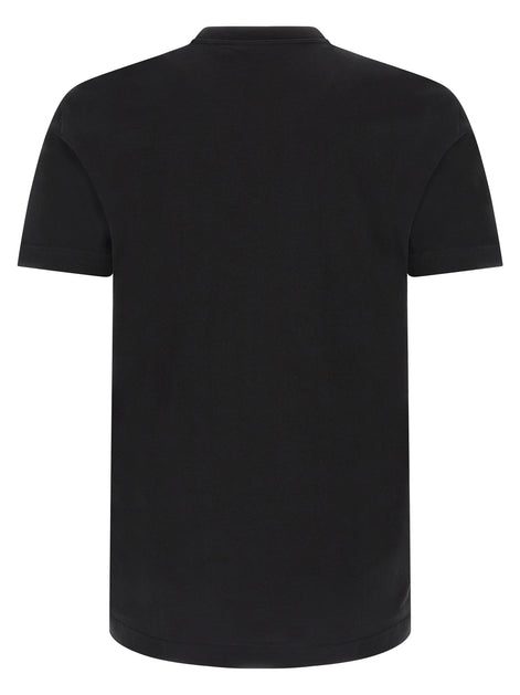 Dolce & Gabbana Black Cotton T-Shirt