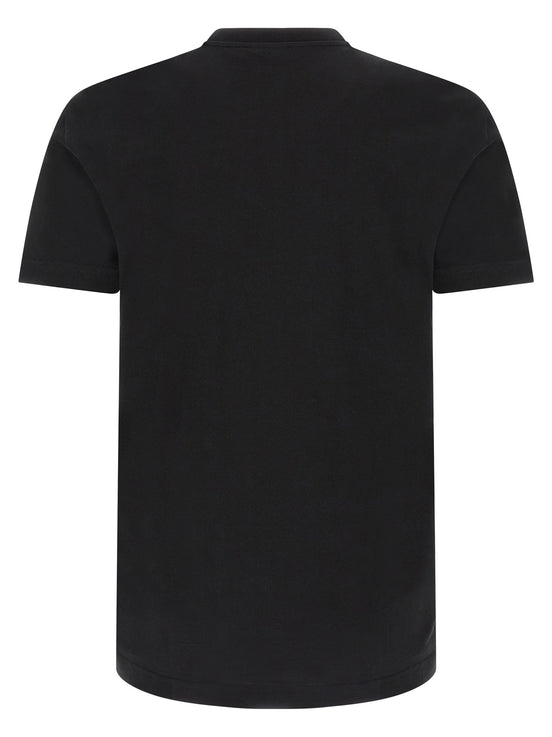 Dolce & Gabbana Black Cotton T-Shirt