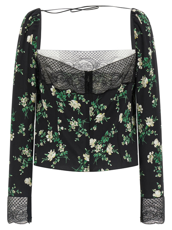 Dolce & Gabbana Black Sisal Tank Tops