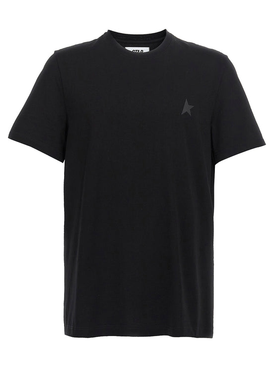 Golden Goose Black Cotton T-Shirt