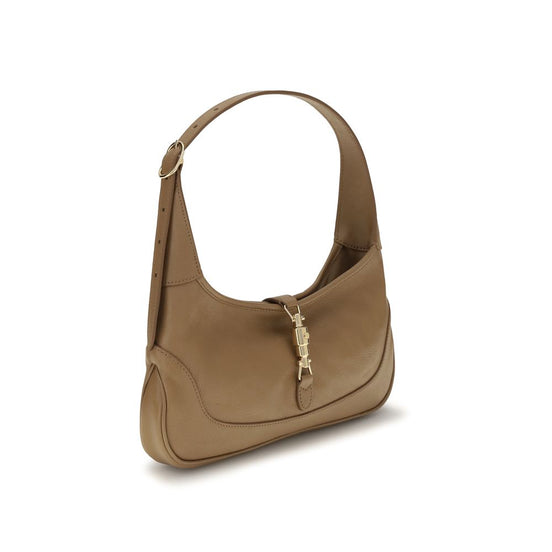 Gucci Beige Goatskin Shoulder Bag