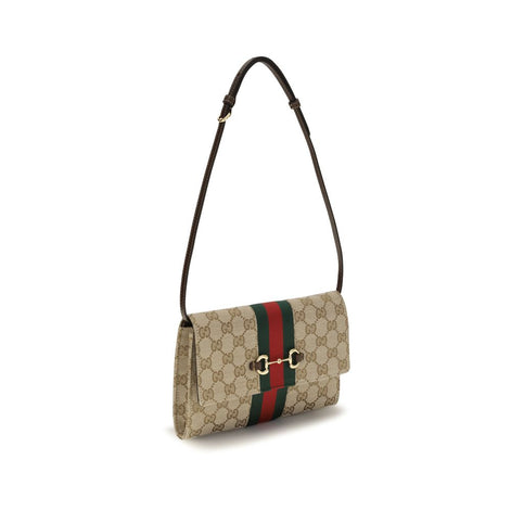 Gucci Brown Fabric Wallet