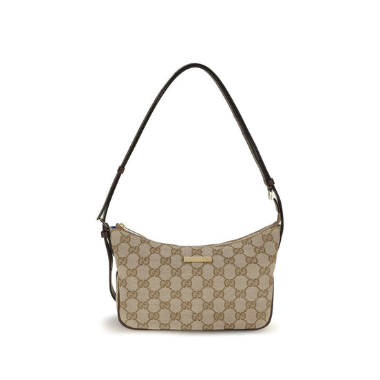 Gucci small Lady Lunetta Beige Polyester Shoulder Bag