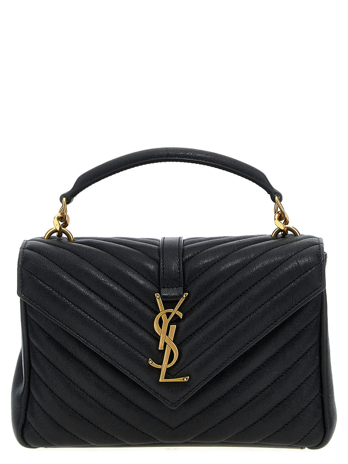 Saint Laurent Black Calfskin Crossbody Bag