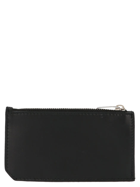 Saint Laurent Black Calfskin Cardholder
