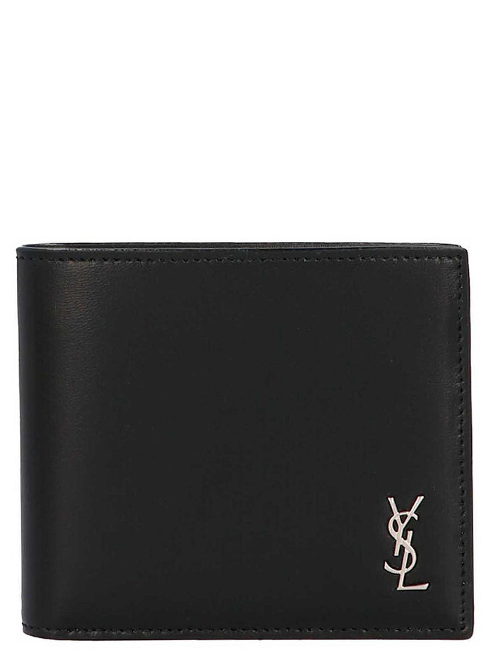 Saint Laurent Black Calfskin Wallet