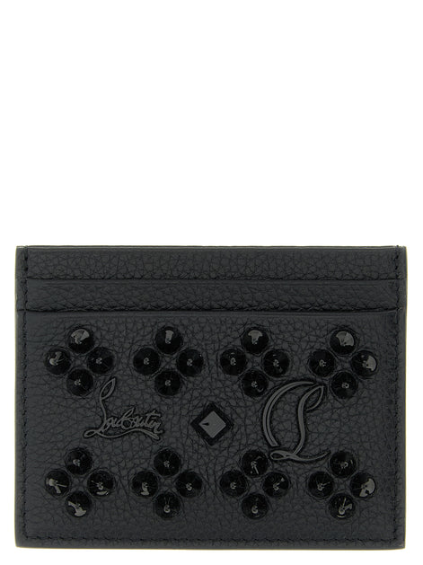 Christian Louboutin Black Calfskin Cardholder