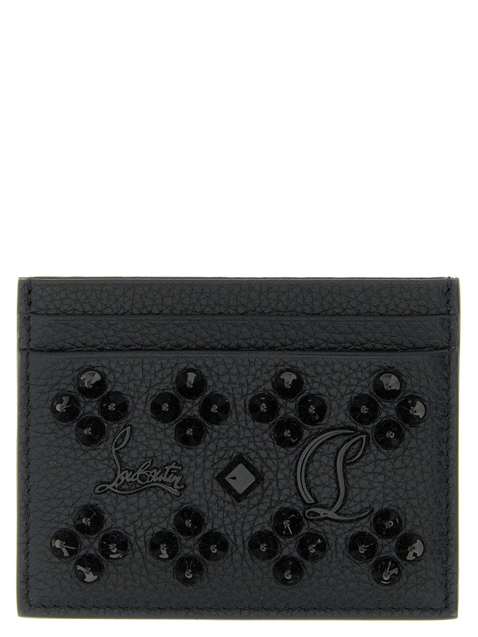 Christian Louboutin Black Calfskin Cardholder