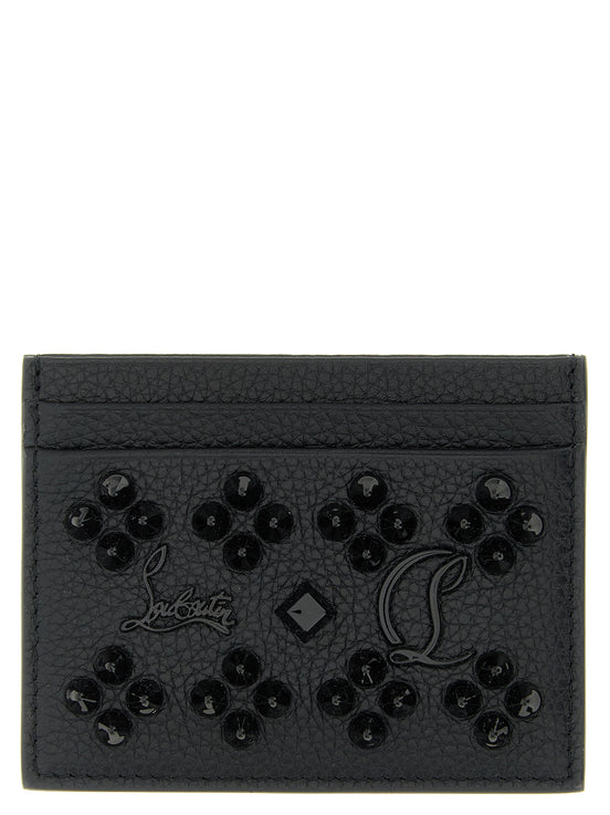 Christian Louboutin Black Calfskin Cardholder