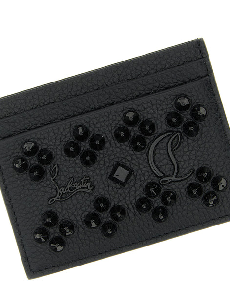 Christian Louboutin Black Calfskin Cardholder