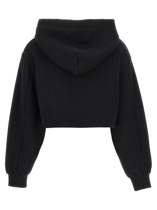 Dolce & Gabbana Black Cotton Hoodie