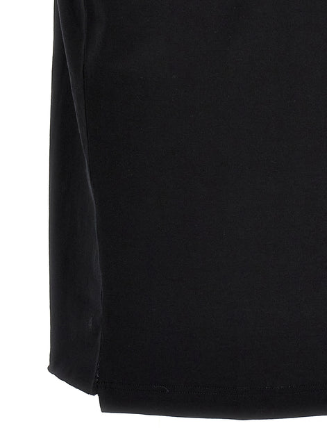 Saint Laurent Black Cotton T-Shirt