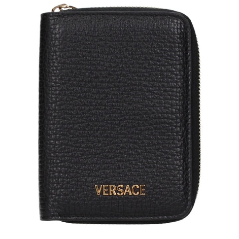 Versace Black Leather Wallet