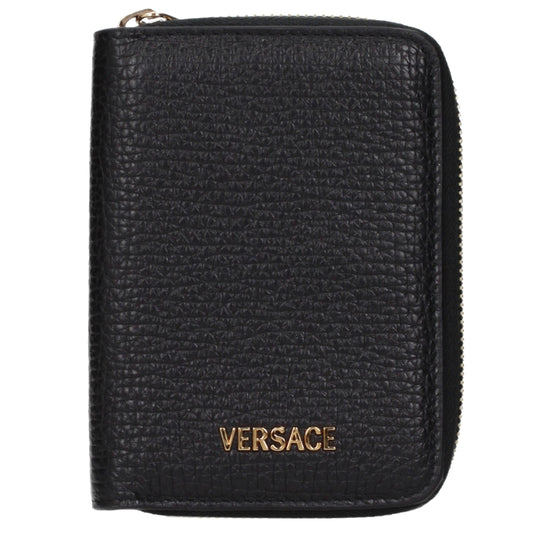 Versace Black Leather Wallet