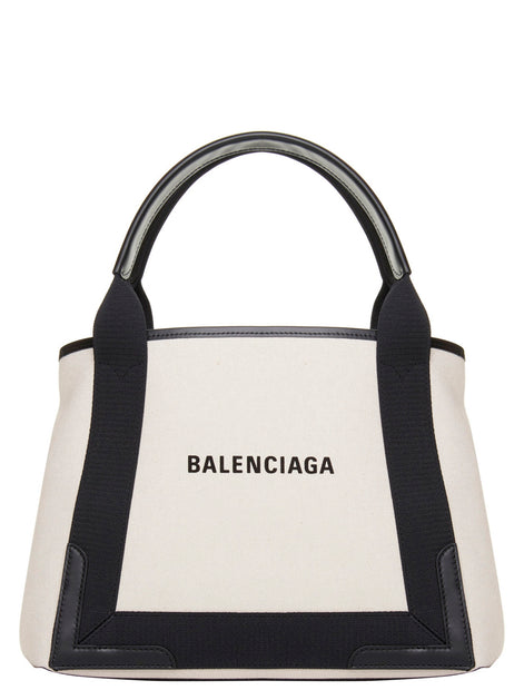 Balenciaga Bicolor Canvas Tote Bag