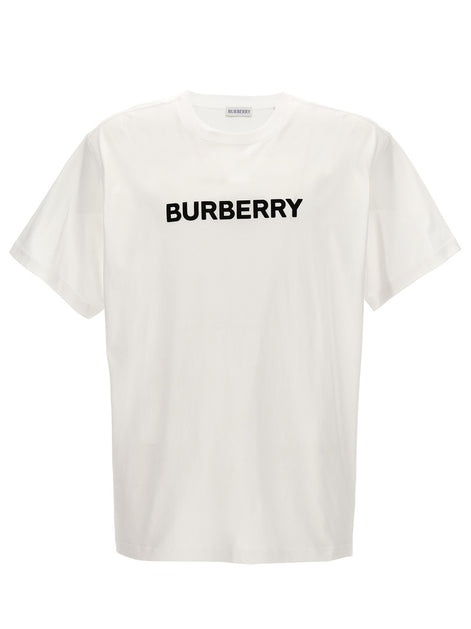 Burberry White Cotton T-Shirt