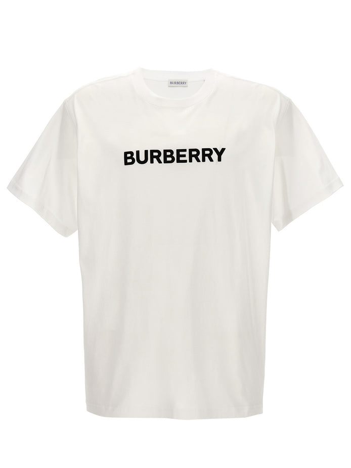 Burberry White Cotton T-Shirt