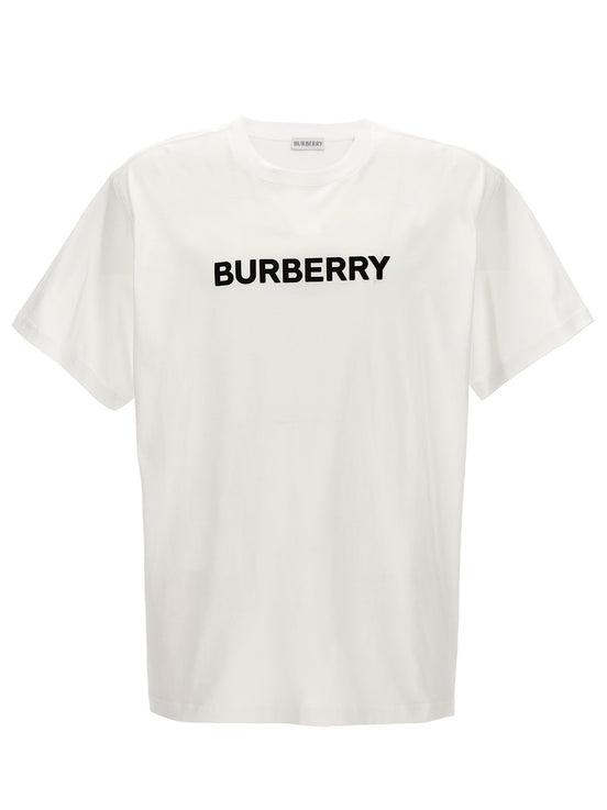 Burberry White Cotton T-Shirt