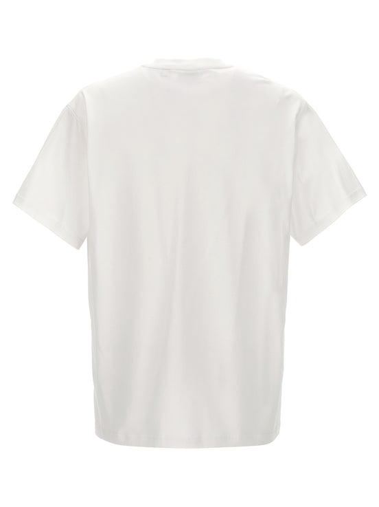 Burberry White Cotton T-Shirt