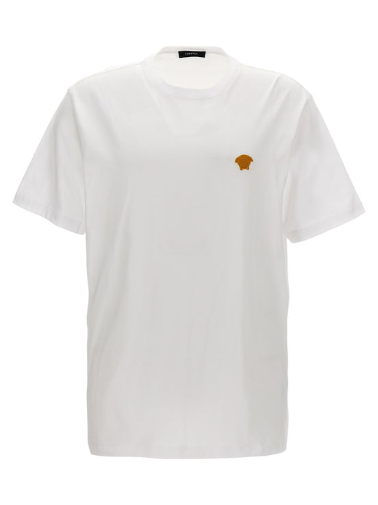 Versace White Cotton T-Shirt