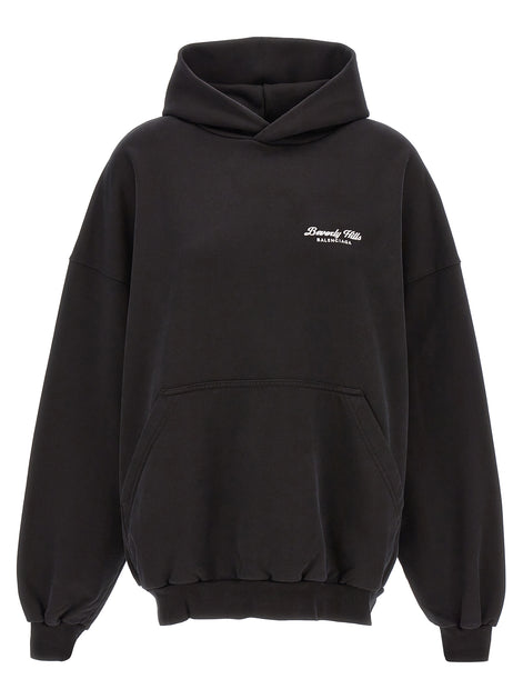 Balenciaga Bicolor Cotton Hoodie